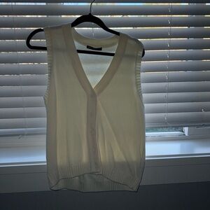 Brandy Melville Cream Knit Vest